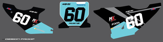 Husqvarna Number Plates Fc/Tc