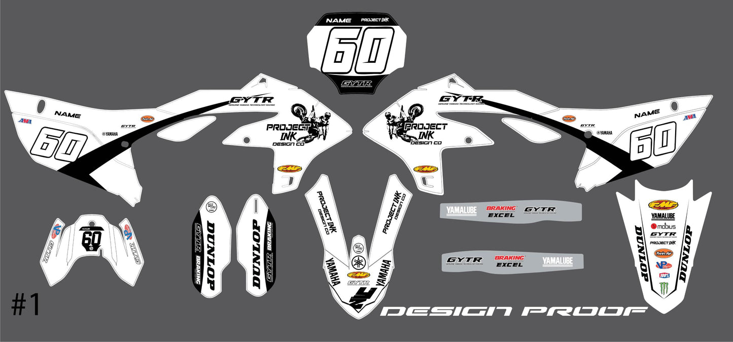 Sleek (White) For Yamaha