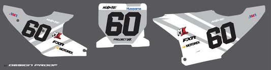 Husqvarna Number Plates Fc/Tc