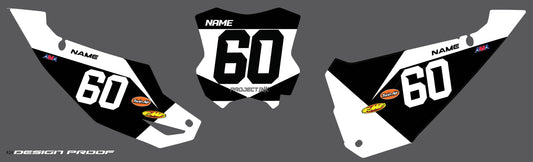 Kawasaki Number Plates - Kx/Kxf