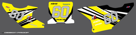 Husqvarna Number Plates Fc/Tc