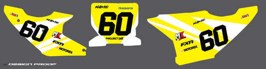 Husqvarna Number Plates Fc/Tc