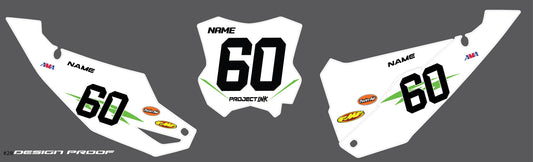 Kawasaki Number Plates - Kx/Kxf