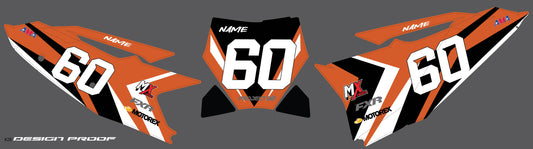 KTM Number Plates Sx/Sxf