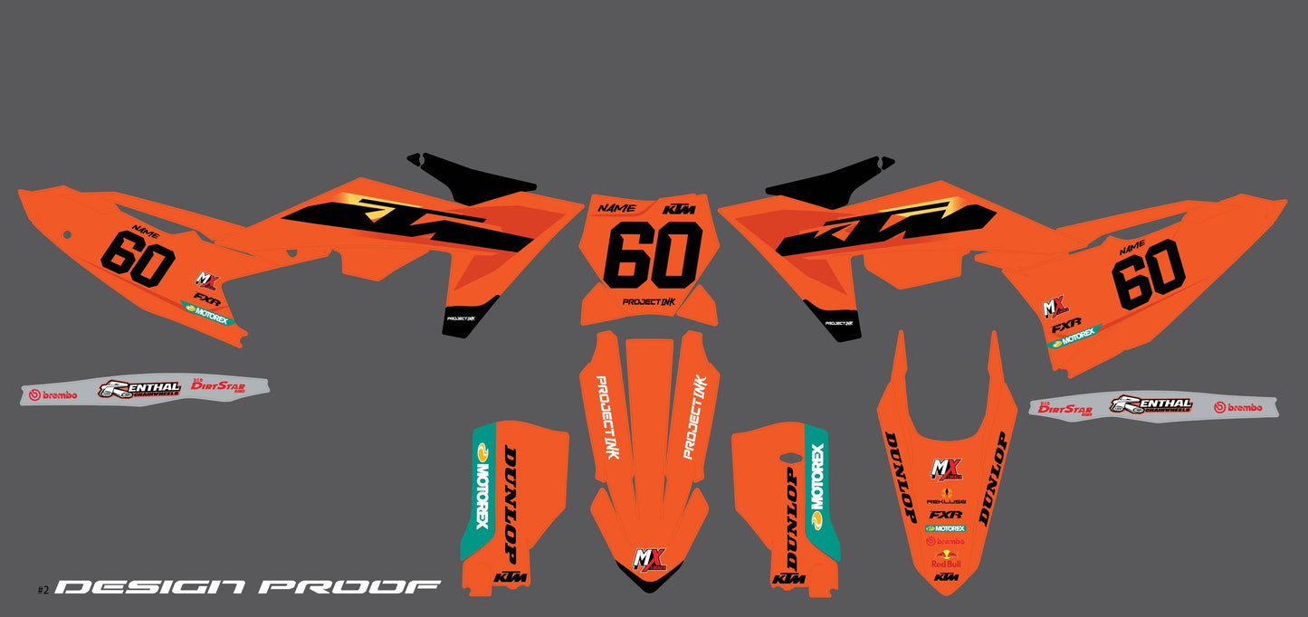 2025 OEM look for KTM Sx/Sxf