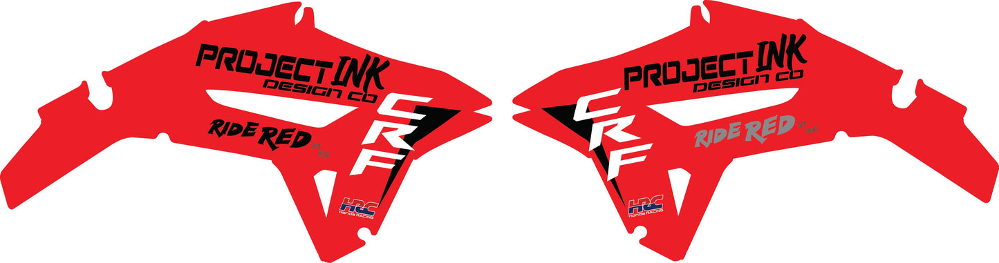 Ride Red Shrouds CR/CRF