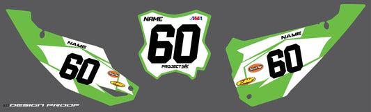 Kawasaki Number Plates - Kx/Kxf