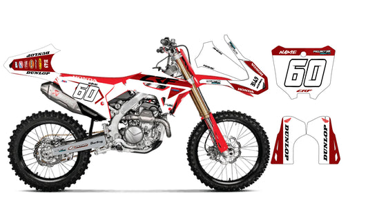 Honda CRF 450 Negra y Roja